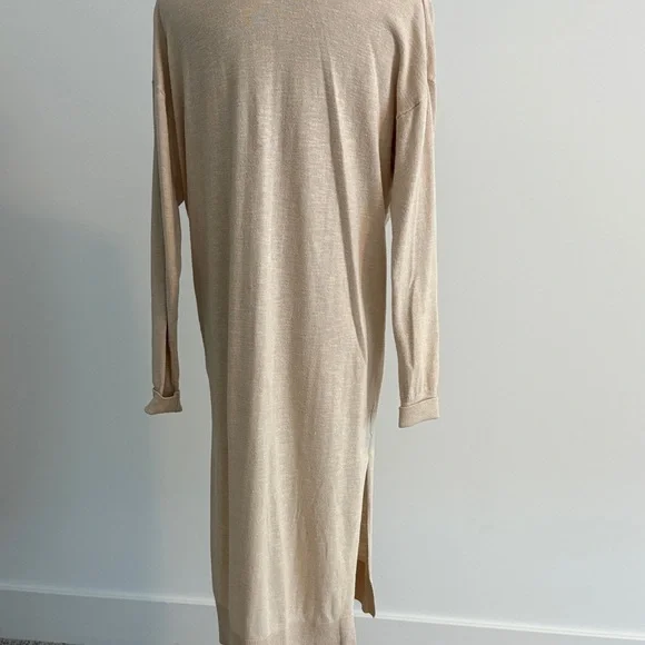 Ann Taylor Cream Long Cardigan - Picture 3 of 6